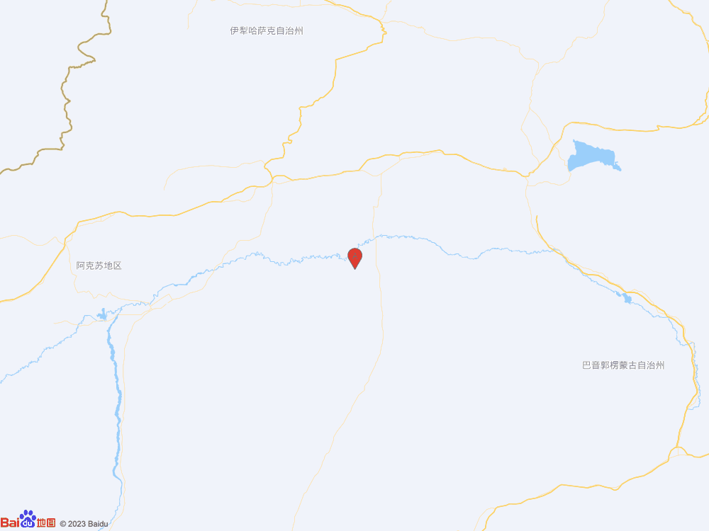 新疆阿克苏地区库车市（北纬40.91度，东经83.98度）发生3.2级地震